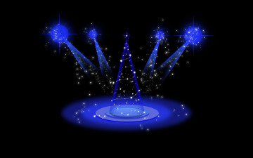 Картинка праздничные векторная+графика+ новый+год фон ель лучи