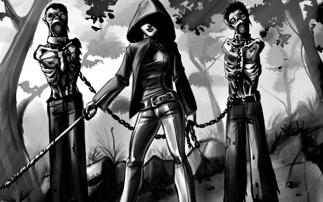 Обои картинки фото рисованные, комиксы, комикс, графика, ходячие, мертвецы
