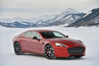 обоя автомобили, aston martin, красный, aston, martin, 2013г, us-spec, rapide, s