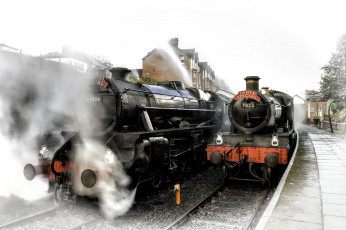 Картинка техника паровозы железная дорога паровоз