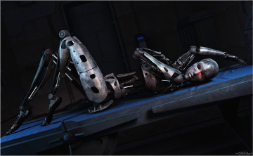 Картинка 3д+графика _science+fiction робот