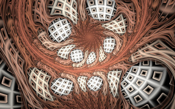 Картинка 3д+графика фракталы+ fractal узор цвета фон