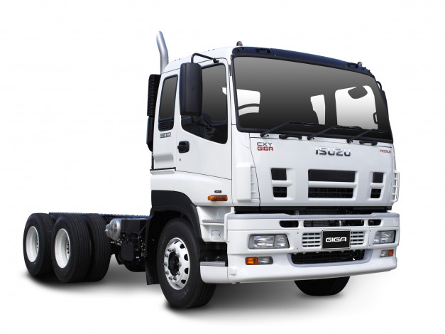 Обои картинки фото автомобили, isuzu, chassis, premium, cxy415, giga, cab