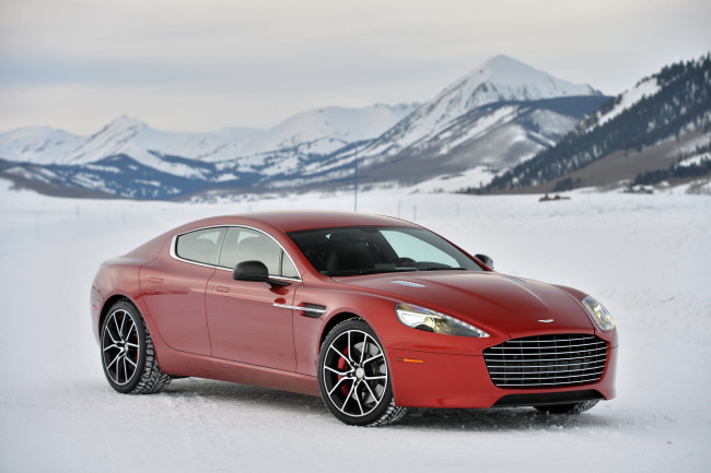 Обои картинки фото автомобили, aston martin, красный, aston, martin, 2013г, us-spec, rapide, s