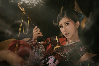 Картинка девушки -unsort+ азиатки лицо взгляд