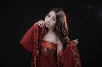 Картинка девушки -unsort+ азиатки лицо взгляд