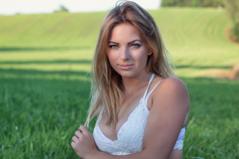 Картинка девушки -unsort+ блондинки лицо взгляд