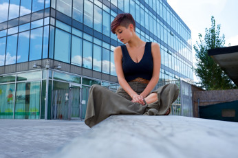 Картинка девушки -unsort+ брюнетки +шатенки взгляд лицо