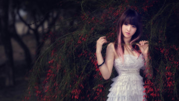 Картинка девушки -unsort+ азиатки лицо взгляд