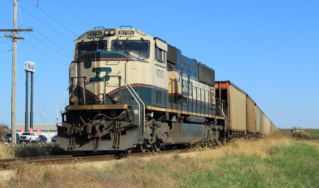 Обои картинки фото техника, поезда, состав, локомотив, рельсы, дорога, железная