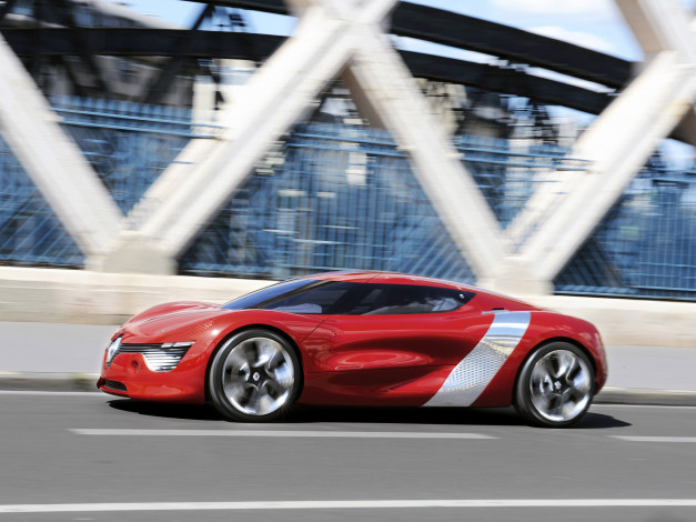 Обои картинки фото renault dezir concept 2010, автомобили, renault, dezir, concept, 2010