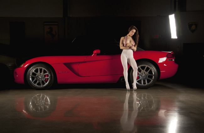 Обои картинки фото автомобили, -авто с девушками, фон, взгляд, автомобиль, девушка