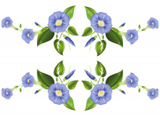 Картинка векторная+графика цветы+ flowers фон цветы