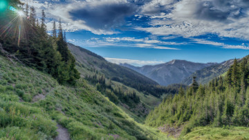 Картинка природа горы простор