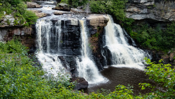 Картинка природа водопады простор