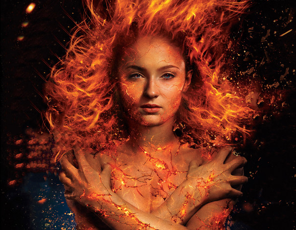 Обои картинки фото кино фильмы, x-men,  dark phoenix, 2018, dark, phoenix