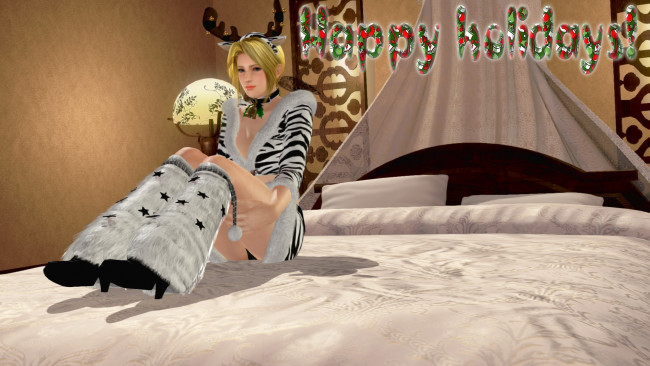 Обои картинки фото 3д графика, праздники , holidays, девушка, фон, взгляд