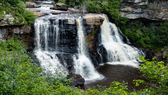 Обои картинки фото природа, водопады, простор