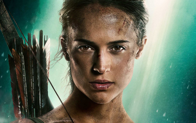 Обои картинки фото кино фильмы, tomb raider , 2018, tomb, raider, alicia, vikander