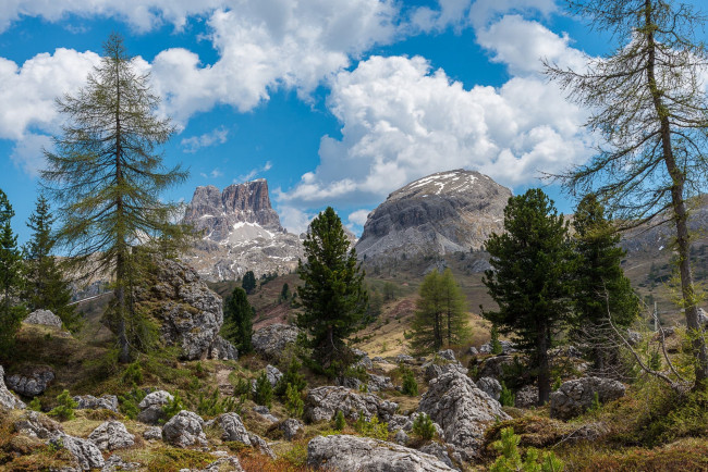 Обои картинки фото природа, горы, простор