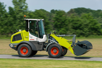 обоя техника, фронтальные погрузчики, claas
