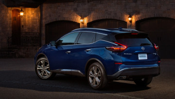 Картинка 2019+nissan+murano+platinum+awd автомобили nissan datsun 2019 синий джип фонари ниссан вечер кроссовер awd platinum murano