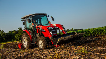 Картинка техника тракторы massey