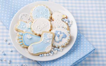 Картинка праздничные угощения глазурь выпечка печенье