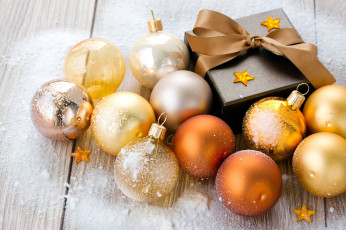 Картинка праздничные шары подарок шарики