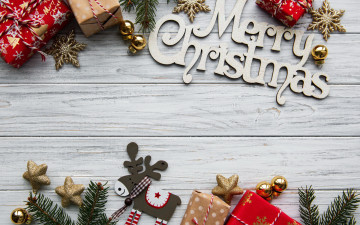 Картинка праздничные украшения поздравления ветки снежинки коробки