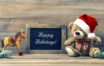 Картинка праздничные мягкие+игрушки поздравление мишка игрушки лошадка