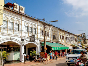 Картинка города -+улицы +площади +набережные азиатский город