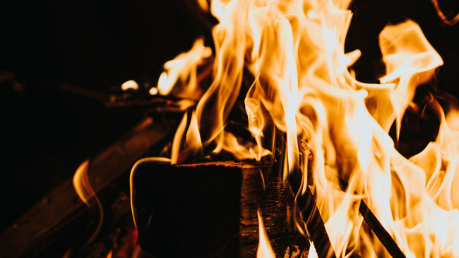 Обои картинки фото природа, огонь, костер, пламя