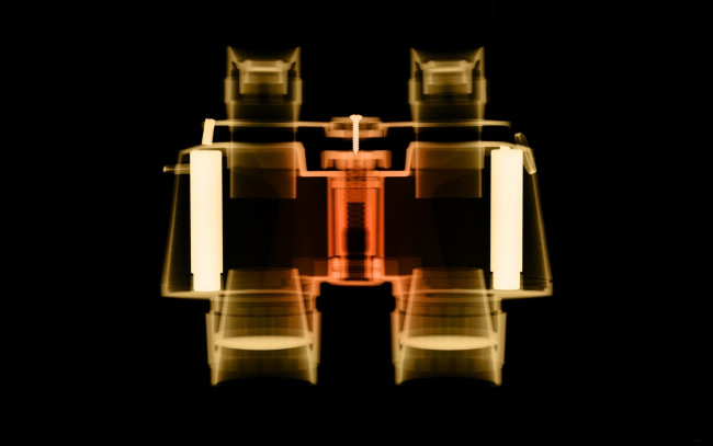 Обои картинки фото разное, кости,  рентген, бинокль