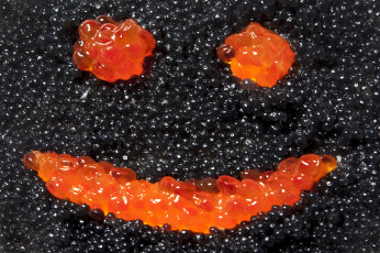 Картинка еда икра красная черная деликатес