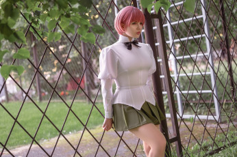 Картинка cosplay девушки -+креатив +косплей девушка женщина разноцветная сексуальная модель звезда позирует разная обувь верхняя стильная одежда нижнее эротическое бельё трусы лифчик аксессуары макияж колготки чулки и множество элементов на фотографии