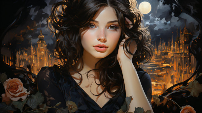 Обои картинки фото рисованное, люди, нейросети, графика, нейроарт, ai, art, нейронные, сети, рисунки, нейро, искусство