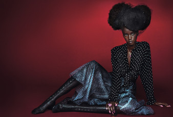 Картинка anok+yai девушки -+темнокожие anok yai девушка мулатка темнокожая чернокожая модель красотка макияж взгляд поза стройная сексуальная фигура