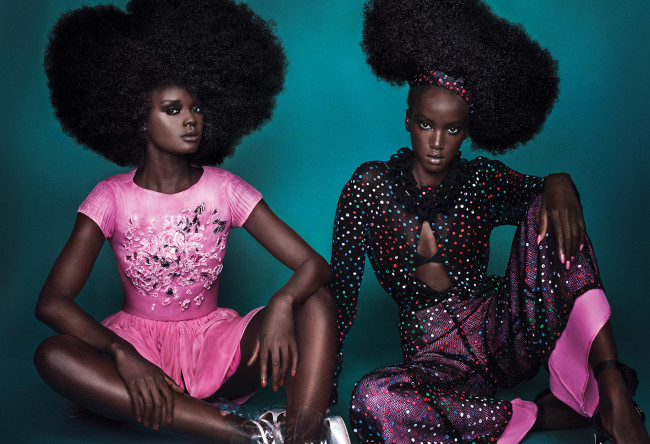 Обои картинки фото anok yai, девушки, - темнокожие, anok, yai, девушка, мулатка, темнокожая, чернокожая, модель, красотка, макияж, взгляд, поза, стройная, сексуальная, фигура