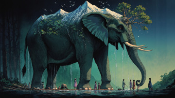 обоя фэнтези, существа, нейросети, графика, нейроарт, ai, art, нейронные, сети, рисунки, нейро, искусство, нейрографика, graphics, neuroart, neural, networks, drawings, neuro, neurography