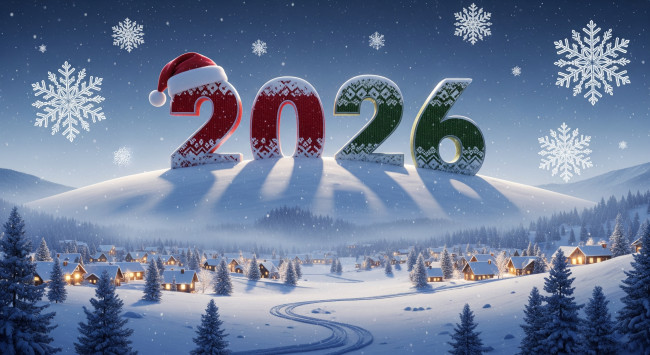 Обои картинки фото праздник, праздничные, - разное , новый год, зима, снег, новый, год, арт