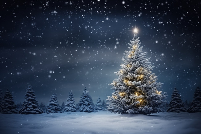 Обои картинки фото праздничные, ёлки, новогодняя
