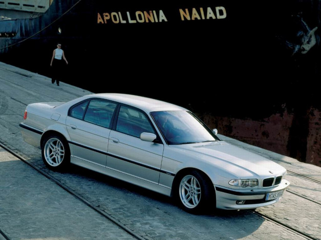 Обои картинки фото bmw, e38, автомобили