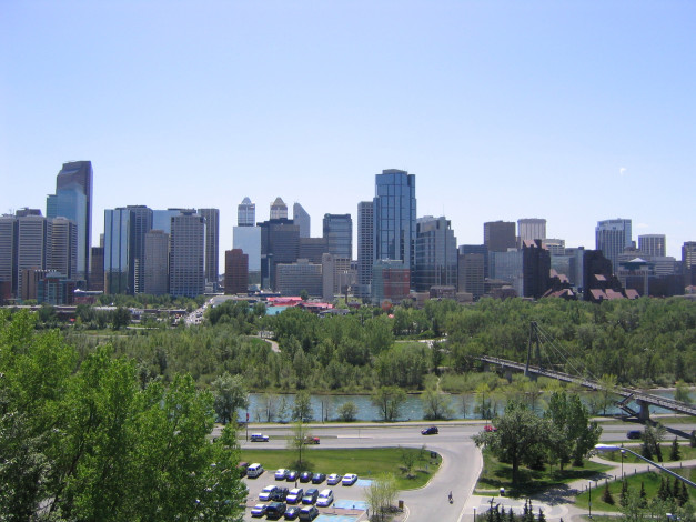 Обои картинки фото calgary, города, панорамы