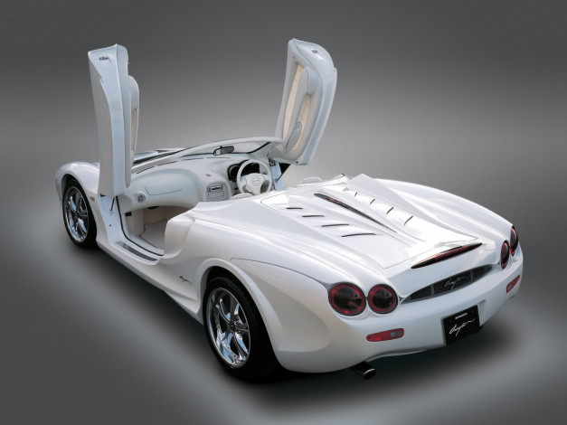Обои картинки фото mitsuoka, orochi, nude, top, 2005, автомобили