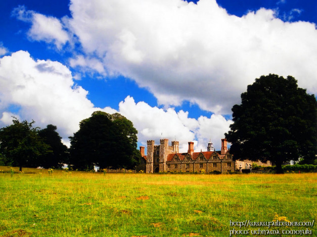 Обои картинки фото sevenoaks, kent, knole, house, города, дворцы, замки, крепости