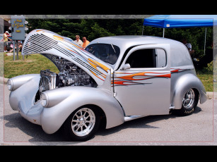 Картинка 38 willys panel автомобили custom van`s