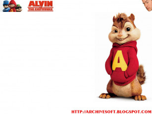 обоя alvin, and, the, chipmunks, мультфильмы