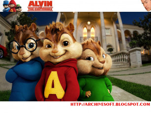 обоя alvin, and, the, chipmunks, мультфильмы