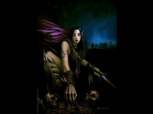 Картинка ночной эльф фэнтези эльфы